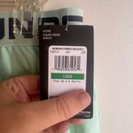 Under Armour Women's Light Green Athletic Shorts Play Up 2.0 Size Large NWT Photo 5