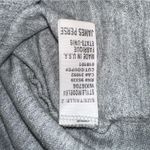 James Perse  Cowl Neck Dolman 3/4 Sleeve Gray Dress Photo 4