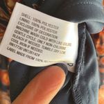 Xhilaration Xhileration Floral Maxi Boho Dress - Navy & Orange Floral. Tassel Ties & Slits Photo 7