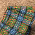 Sport Kilt Skirt Large Blue Green Plaid Pleated Scottish Adjustable Woman’s Photo 6