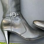 Antonio Melani Neena Black Leather Knee-High Boots 9.5 Photo 12