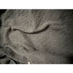 Orvis  black wool cashmere button scarf wrap 60x20 Photo 1