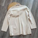 J.Crew Nwt  Giselle sweater blazer in bleached sand Women’s Size M‎ Photo 5