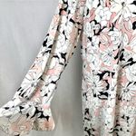 Laundry by Shelli Segal light pink blush & white long sleeve shift dress size XL Photo 2