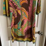 iCe Bold Multicolor Boat Neck 3/4 Sleeve Dress 4 Photo 8