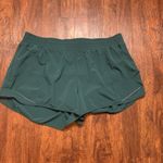 Lululemon  Hotty Hot Shorts Teal Green Blue Plus Size 20 W7AYXT Photo 1