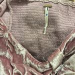 Free People  Bridgette Velvet Puff Sleeve Corset Photo 4