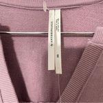 Anthropologie NWT by • mauve/lilac eyelet balloon sleeve top sz XS Photo 6