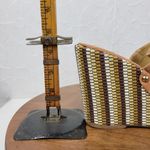 Nine West Womens Jaimy Sandals 7 Tan Leather Open Toe Cork Platform Wedge Heels Photo 6