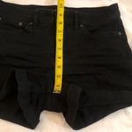 LC Lauren Conrad Lauren Conrad Black mid rise cuffed jean denim shorts Size 10, measurements in pics Photo 3