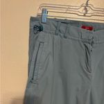 J.Jill Stretch Drawstring Crop Pants 14 | Lightweight Nylon Travel Capri Gray Photo 6