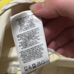 CAbi yellow floral print light cotton blend utility cargo field jacket size S Photo 11