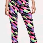 Victoria Sport Victoria’s Secret Sport Multicolor Neon Geometric Knockout Leggings Size Medium Photo 0