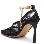 Bottega Veneta Stretch Mesh & Leather Pump Photo 2