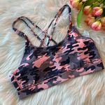 Womens Sports Bra Wirefree Padded Racer Back Size L Photo 1