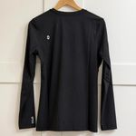 FIGS  Ribbed Longsleeve Underscrub in Black, Size Large Photo 10