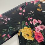 Aritzia  Wilfred Black Floral Nazaire Dress Size 0 US $158 Photo 8