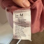 Daisy Fuentes  Pink Eyelet Flutter Sleeve Blouse Photo 1