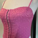 LA Hearts XS Pink Corset Top Photo 1