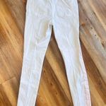 Sam Edelman The Kitten Mid Rise Skinny Ankle White Pink Jeans Size 2 / 26 #S2471 Photo 6