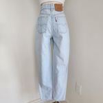 Levi's Vintage 90s Levi’s 512 Light Wash High Rise Tapered Mom Jeans Made in USA 2 Photo 1