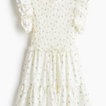 H&M Flutter-sleeved Poplin Dress Photo 0