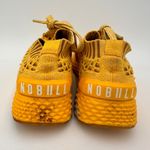 Nobull  Lemon Drop Knit Runner Sneakers Size M 6 W 7.5 Photo 5