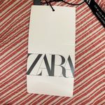 ZARA NWT Women’s Size Medium Striped Ruffles Crop Top Photo 11