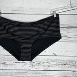 Swimsuits for All NWT 22 Metallic Gold Stripe Bathing Suit Swim Sexy Bottoms Size undefined Photo 1