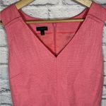 Talbots  Women Pink Tweed V-Neck business Sheath Sleeveless Dress‎ size 8 Photo 1