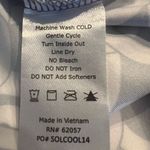 SanSoleil Cooling Long Sleeve Golf Sun Shirt XL Blue White San Soleil $110 EUC Photo 5