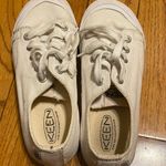 Keen Women's  Coronado III White Gray Canvas Lace Up Sneakers Size 7 Photo 2