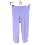 Heroine Sport Ribbed Cropped Leggings Lavender Purple Size Medium Photo 2