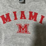 Miami University Crew Neck Gray Photo 1