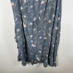 Vanilla Star Jeans NWT Vanilla Star Long Wrap Skort Blue Floral Women's Large Summer Beach Boho Photo 9