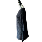 Laundry by Shelli Segal Laundry womens crochet eyelet 3/4 sleeve pullover swim coverup vacation beach XS Photo 2