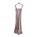 Show Me Your Mumu Clarissa Corset Dress in Dusty Purple Luxe Satin XS NWT Photo 3