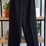 Talbots Vintage  Silk & Wool High-Rise Ankle Career Dress Pant Trouser, 8 Photo 0