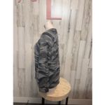 Buffalo David Bitton Gray Camo Lightweight Knit Sweater Women’s XL Long Sleeve P Photo 1