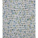 None Handmade Crochet Shoulder Bag Purse Satchel Variegated Blue Green Hippie Boho Photo 4