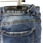 Rue 21 Twentyone Black Button Fly Distressed Low Rise Raw Hem Jegging Flex Jeans 13 14 Photo 10