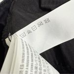 Abercrombie & Fitch Curve Love 90s Straight Ultra High Rise Half Leather Jeans Photo 12