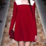 NWOT Valentino pleated dress Size 2 Photo 1