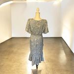 ASTR  the label Modena Floral Print Side tie Ruffle Maxi dress Size L Photo 3