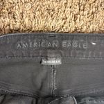 American Eagle Dream Jean Black Distressed Skinny – Size 10 Short Photo 2