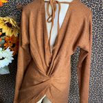 Doe & Rae ✅3/$30✅ NWT  Ginger Long Sleeve Open Back Sweater | MEDIUM | Photo 4