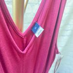 Old Navy  Double Strap Ankle Length Jumpsuit, size XL Berry color NWT Photo 6