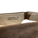 Fly London Yates Taupe Nubuck Wedge Sandal, Sz 39 Photo 7