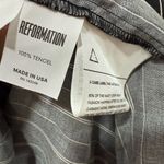 Reformation  striped button down shirt Size Small Photo 9