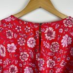 J.Crew  Winter‎ Garden Top in Poppy Fields Sz M Floral Bell Long Sleeve Preppy Photo 4